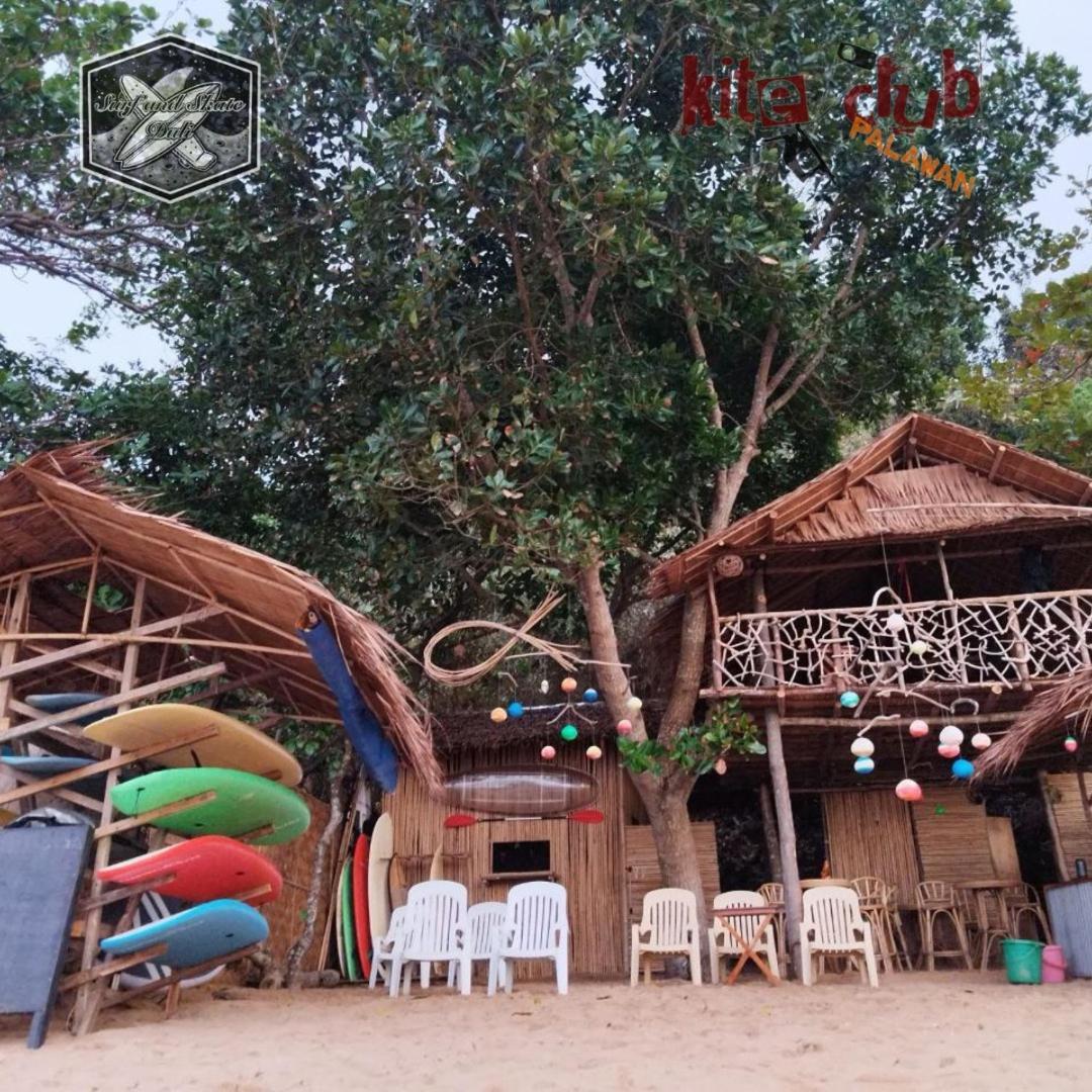 Hostel Surf And Skate Duli El Nido By Kiteclub Palawan Exterior foto