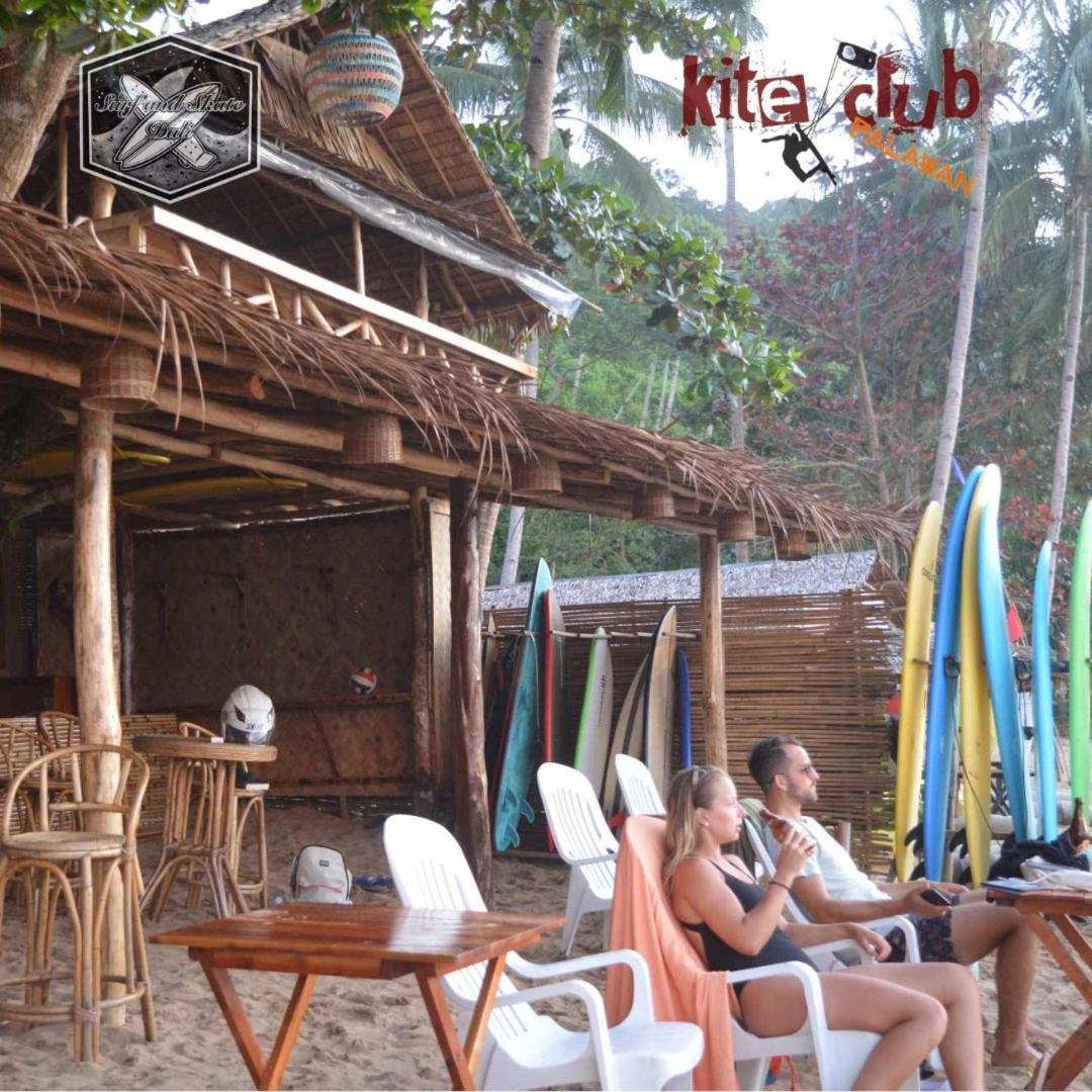 Hostel Surf And Skate Duli El Nido By Kiteclub Palawan Exterior foto